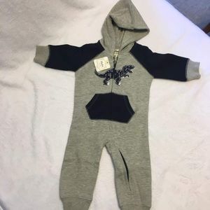 NWT Baby Boys Harley one piece 6m